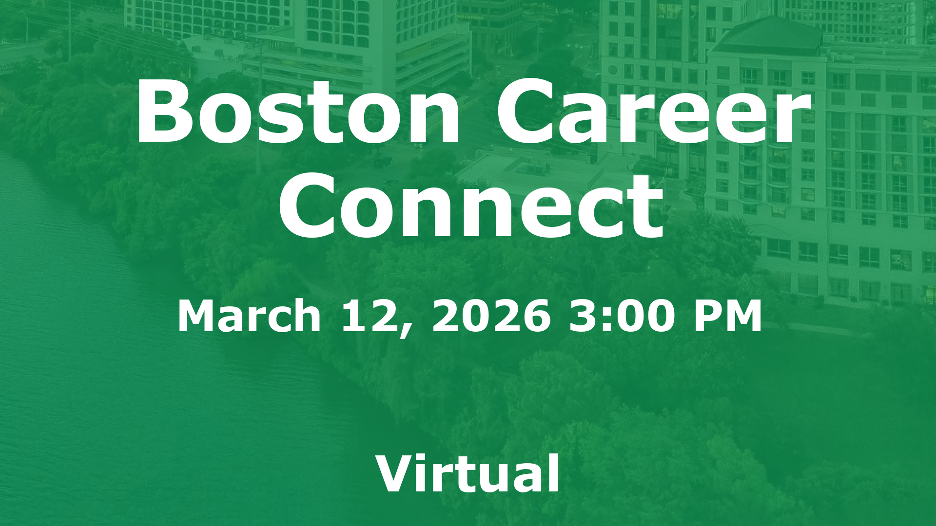 Boston Career Connect event image